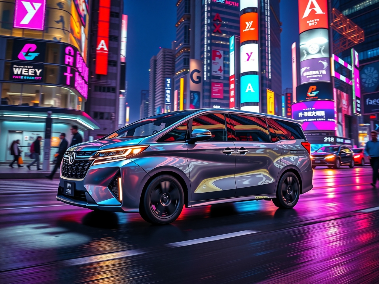 роскошный минивэн