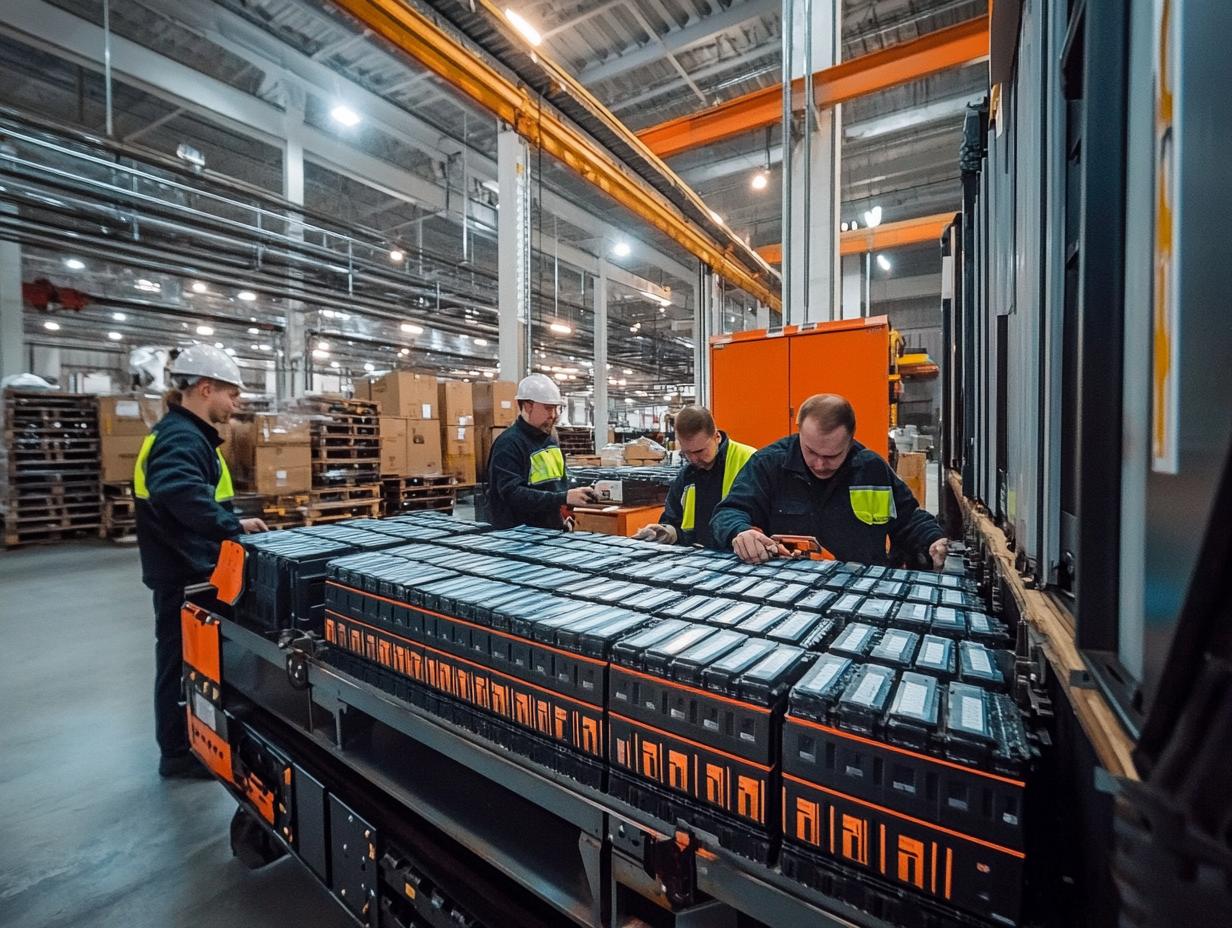 Тяговые батареи Тюменского аккумуляторного завода